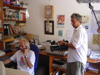 Dans une agence de presse